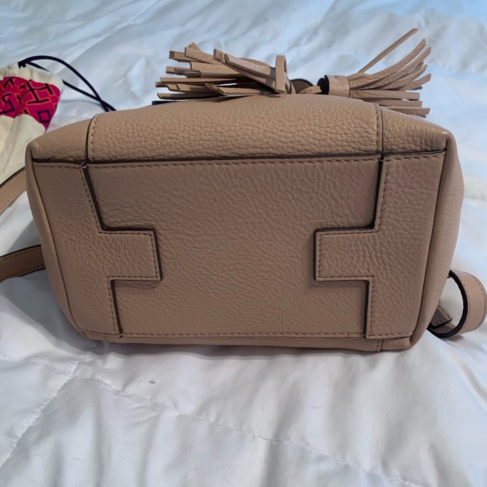 Tory Burch Leather Tassel Mini Backpack - Picture 8 of 8